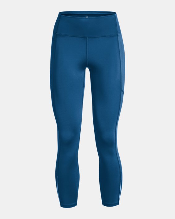 Women's UA Launch Ankle Tights in Blue image number 5